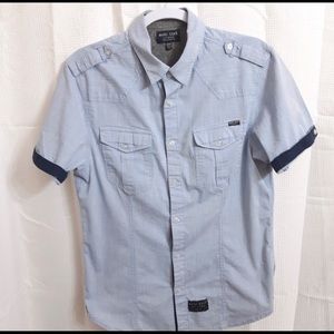 HQ Ecko short sleeve Button up shirt